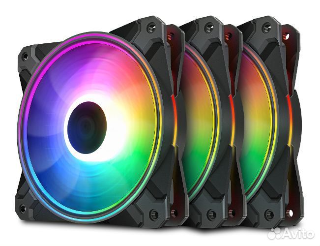 Комплект вентиляторов deepcool CF120 Plus