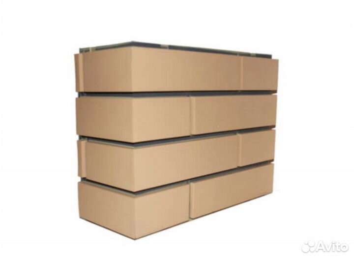 Комплект панелей имитирующих кирпичный столб 24шт