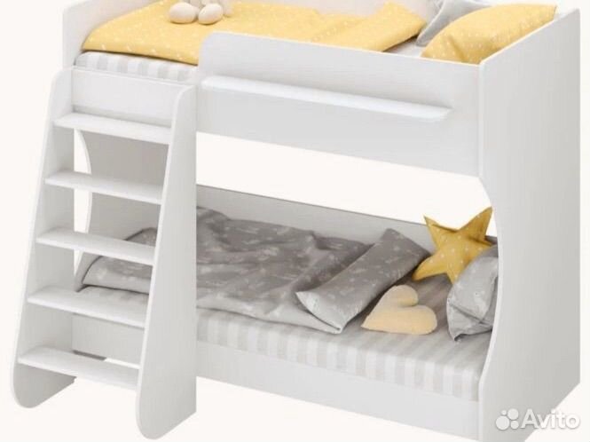 Кровать двухъярусная Polini kids Dream 1500