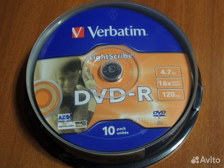 DVD диски принт LightScribe, глянцевые и матовые