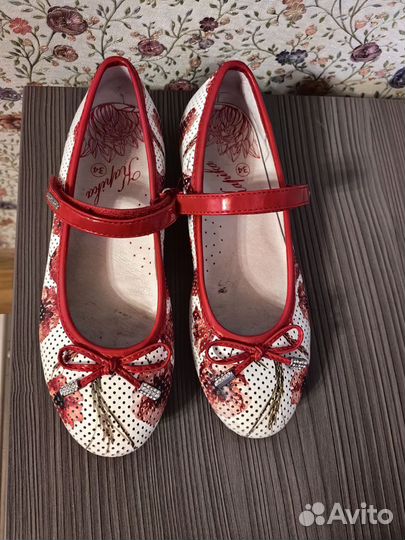 Туфли для девочки 34 размер