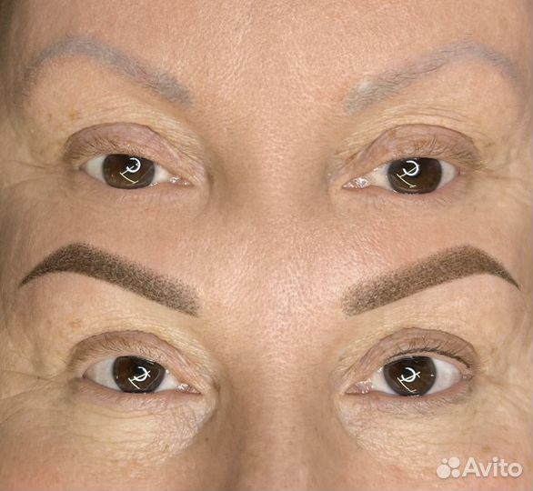 Перманентный макияж бровей губ и век татуаж