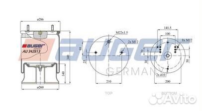 Пневморессора mercedes