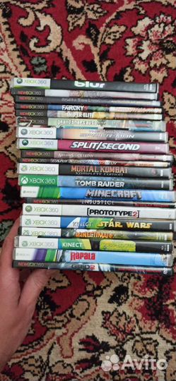 54 Игры на xbox 360 прошитый