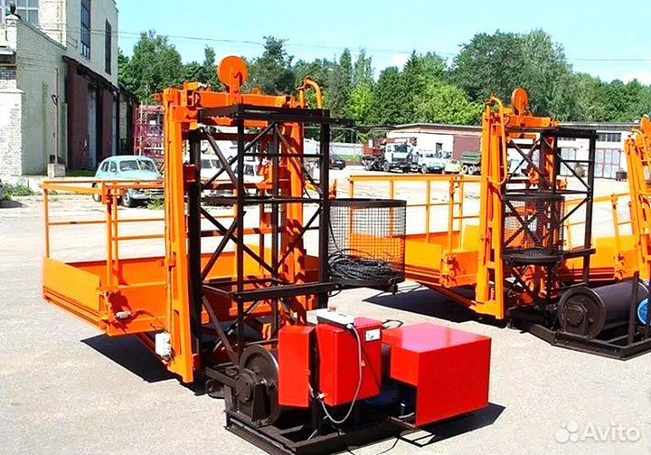 Подъемник Строительный Мачтовый Телескопический