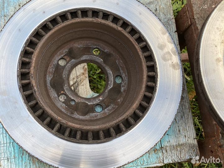 Мерседес W221 задные тормозные диски