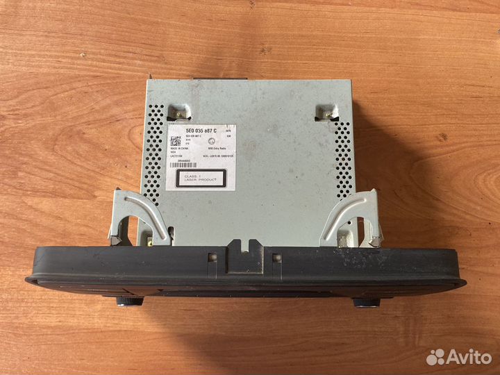 Штатный магнитафон Skoda Octavia A7