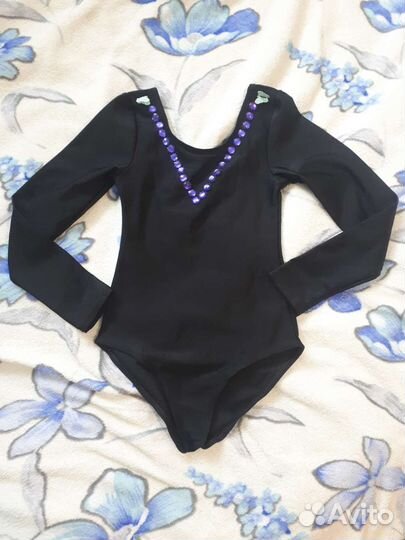 Гимнастическое трико на девочку