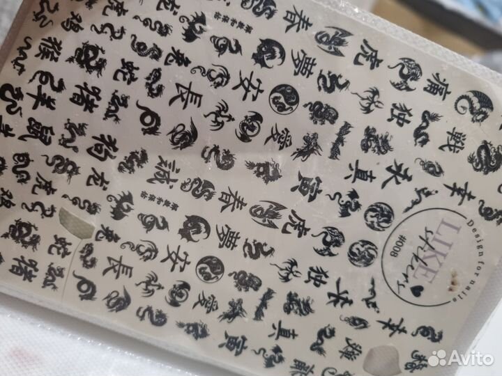 Слайдеры для ногтей, более 180 штук