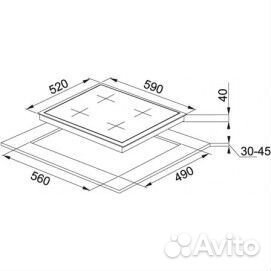 Газовая варочная панель Franke 4 конфорки