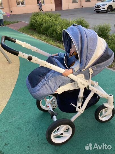 Коляска adamex barletta 3 в 1