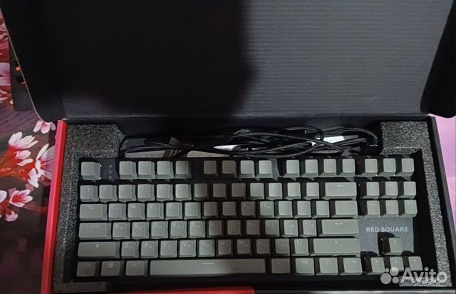 Red square keyrox tkl