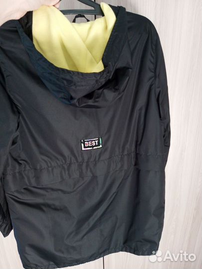 Ветровка на подкладке флис
