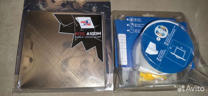 Вентилятор D100мм со стеклян панелью extraA100мx-K