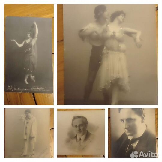 Открытки, антикварные чистые: 1915-1918 годов