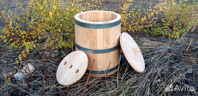 Кадка дубовая 50 литров