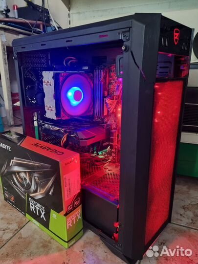 Игровой пк ryzen 7 2700