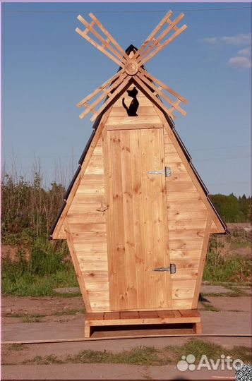 Дачный туалет с установкой JWL464