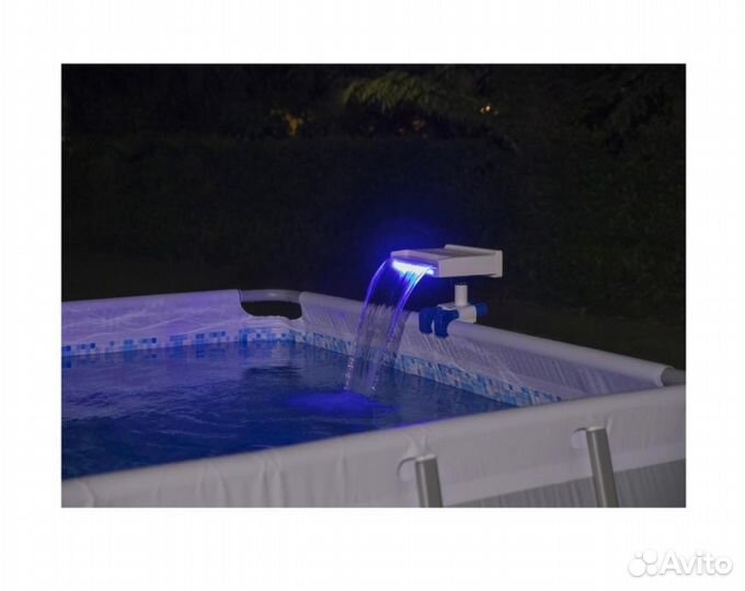 Водопад для каркасного бассейна