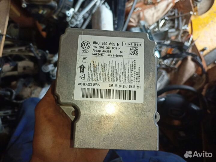 Блок управления airbag audi a4 b8 rest