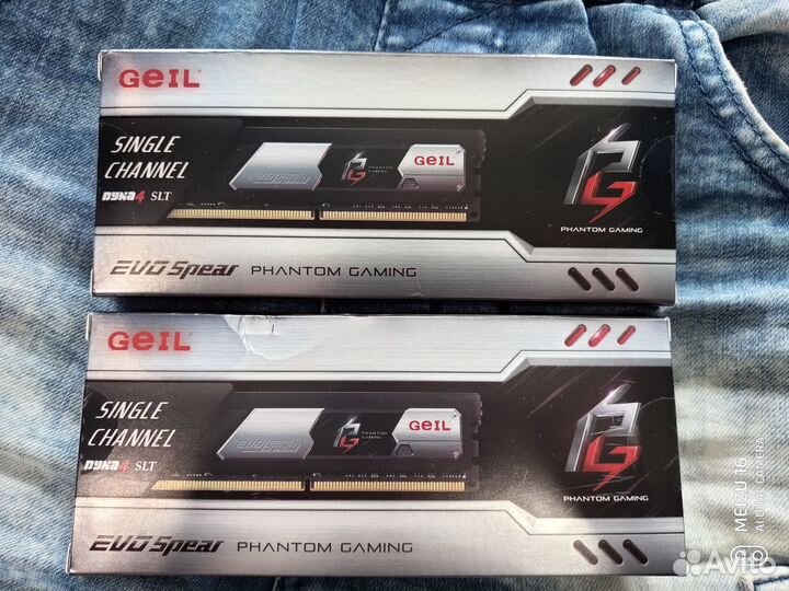 Оперативная память GeIL EvoSpear 32Гб DDR4 3600Мгц