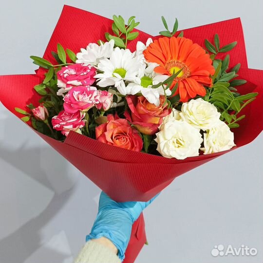 Герберы на 1 сентября