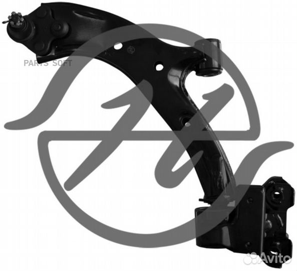 Hanse HA871211 Рычаг передней подвески, нижний, ле