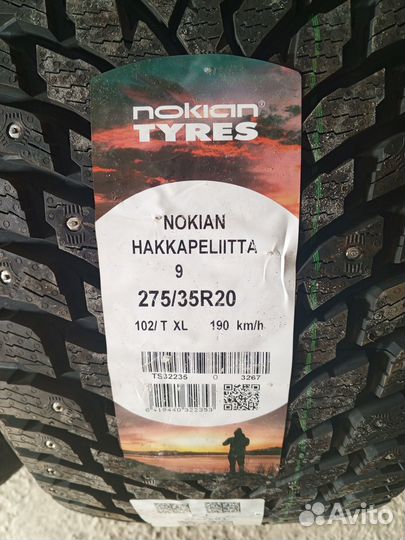 Nokian Tyres Hakkapeliitta 9 275/35 R20 102T