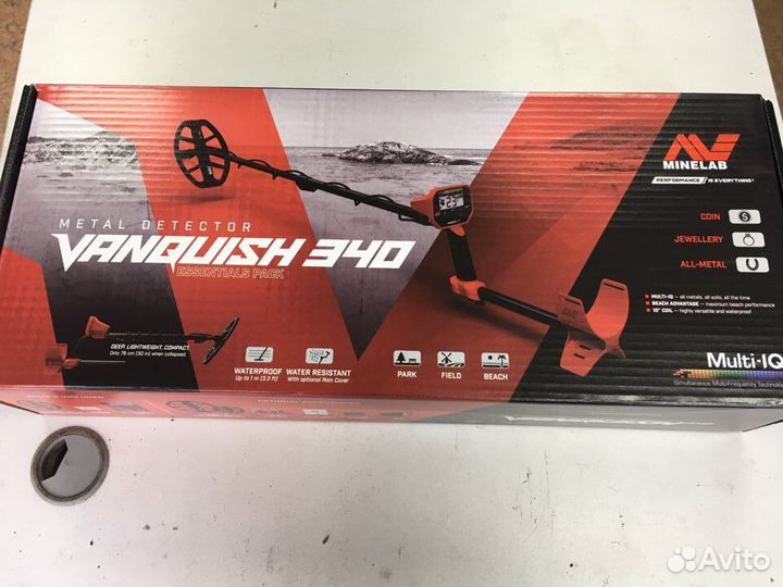 Металлодетектор Minelab vanquish 340