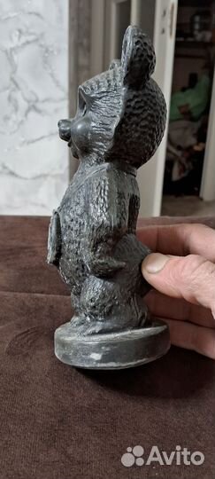 Олимпийский мишка 1980.метал