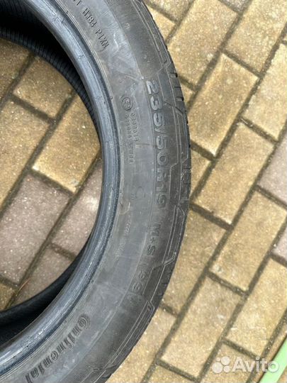 Летние шины 235/50R19