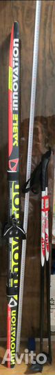 Продам комплект лыжи + палки