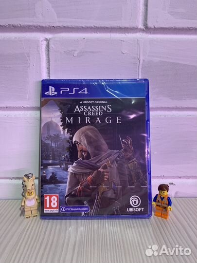 Новый Assasin's Creed Mirage PS4 запечатанный