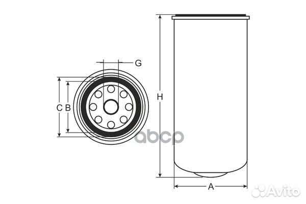Фильтр топл. ST 350 (ford/ikarus/ MAN/liaztruc