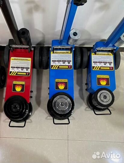 Мощный подкатной гидравлический домкрат с пневмоприводом ERT50Т 50/60/80/100/120 тонн