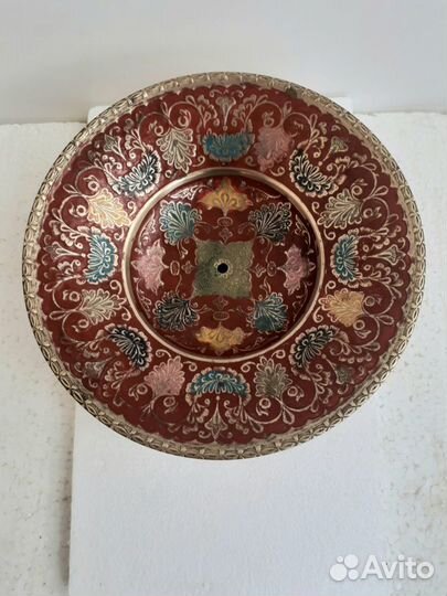 Ваза-конфетница латунная Индия