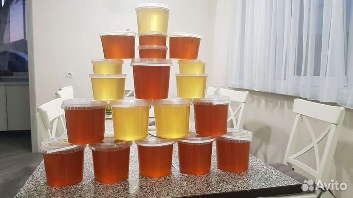 Мёд Мед с личной пасеки Стальмакова разный