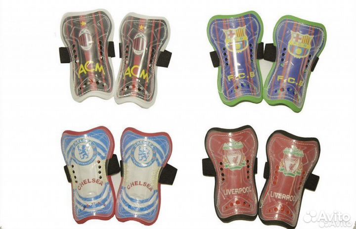 Щитки футбольные детские