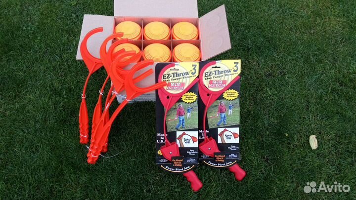 Тарелочки для стрельбы и ручные метатели