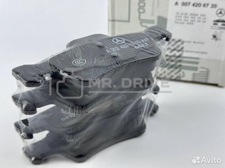 Тормозные колодки задние Mercedes-Benz A0074206720