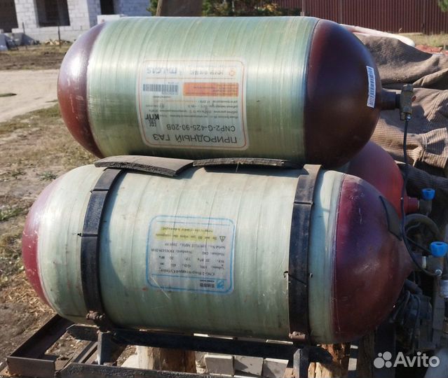 Газовые баллоны, автономное отопление