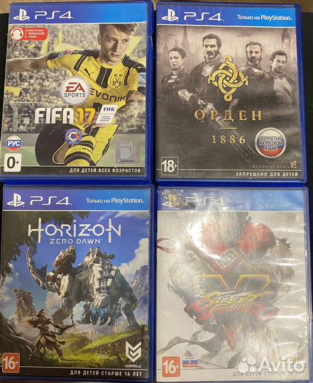 Игры для приставок ps4