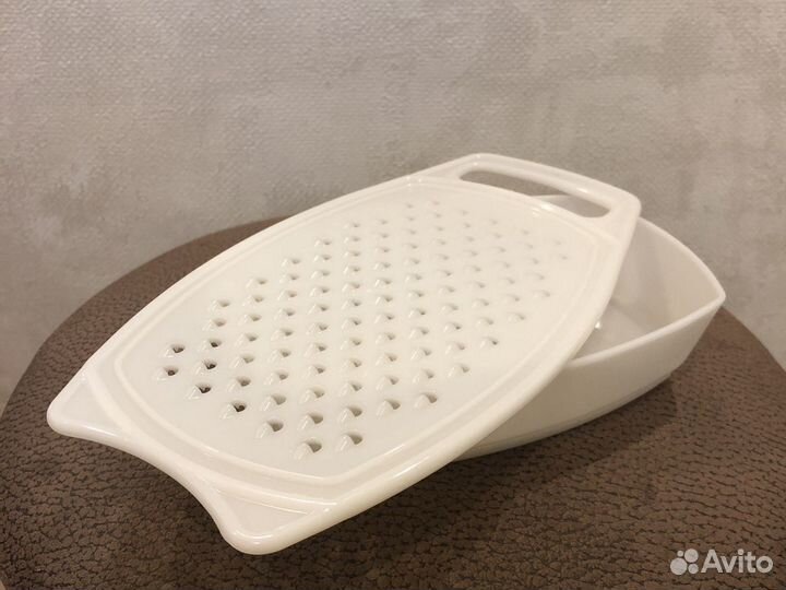 Терка двусторонняя с контейнером