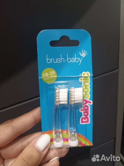 Насадки для зубной щетки brush-baby