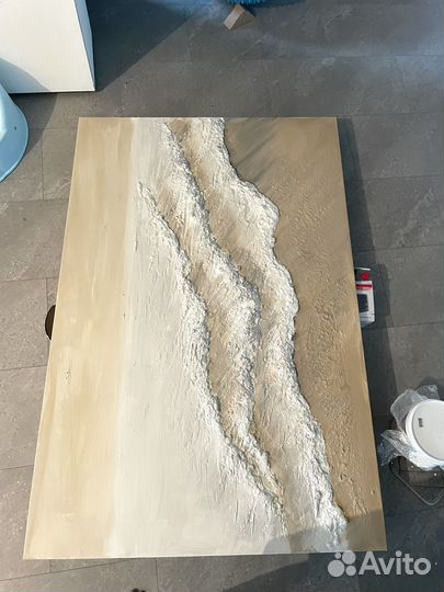 Интерьерная картина текстурная большая