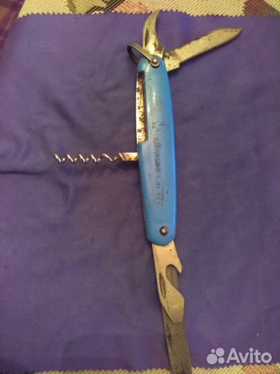 Нож складной 5-предметный г.Ворсма Винтаж