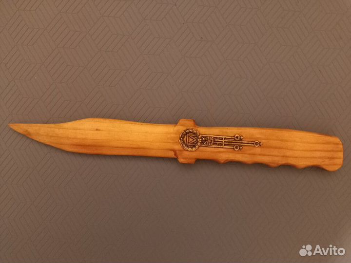 Поделка деревянный нож
