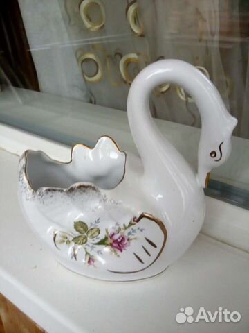 Лебедь салфетница СССР