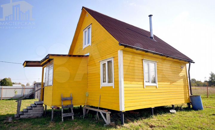 Дом 52,3 м² на участке 15 сот.