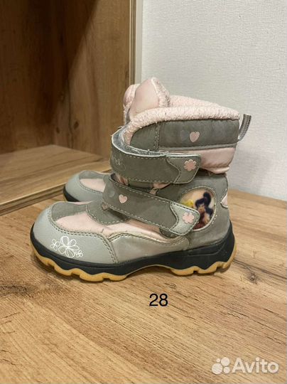 Ботинки для девочки, 28 размер